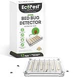 Bed Bug Detector – 12 Pack | Early Detection Bed Bug Trap, Monitor, and Detector for Home and Travel | Indoor Pest Control Traps for Bed Bugs