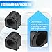 uxcell 2pcs Car Suspension Stabilizer Bar Bushings No.A1663231465 for Mercedes-Benz GL350 GL450 GL550