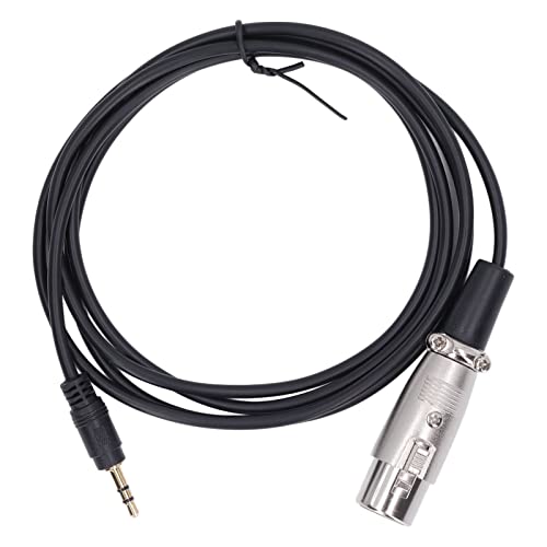 Cable adaptador XLR a 3.5mm de 1.5 metros miniatura 7