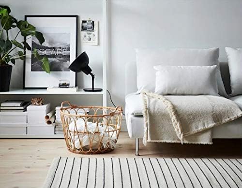 Ikea SNIDAD Basket, rattan, 54x39 cm: Buy Online at Best Price in