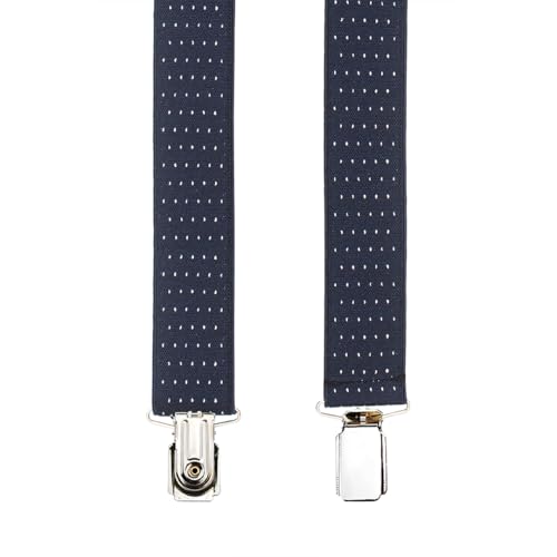 Image of Peluche Steaming Polka Dot Suspenders (3.5cm Strap Width Elastic)
