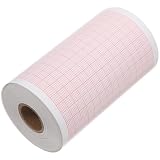 VALICLUD Elektrokardiogramm Papierblock für Se-3/300 und R3 Kardiograph Papiermaterial Einfach zu Schneiden für Krankenhäuser und Medizinische Geräte