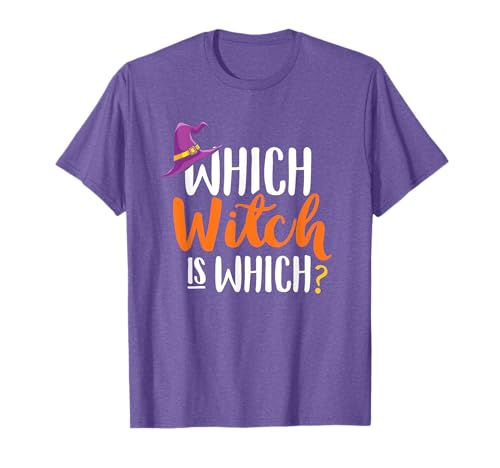 Funny Grammar Halloween Teachers Shirt Which Witch Is Which T-Shirt