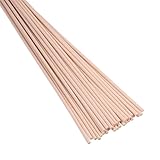 Polyvance Tan High Density Polyethylene (HDPE) Plastic Welding Rods, 1/8