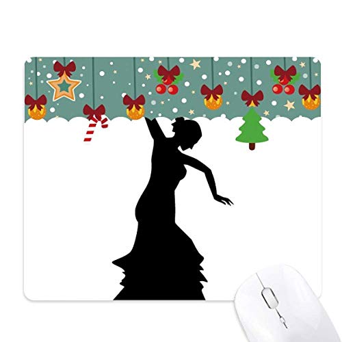 Tapis de souris de jeu Dancer Folk Dance en caoutchouc pour bureau