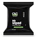 C&C by Clean & Clear So Wiped Tropical Facial Wipes, Dirt and Makeup Remover Wipes, Cleansing, Face Towelettes, Not Tested on Animals 25 ct.
