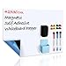 Produktbild CUHIOY Whiteboard Folie Magnetisch Selbstklebend A3 für Jede Glatte Oberfläche, Mit Neuer Schmutzabweisender Technologie, Einkaufsliste Kühlschrank, Notiztafel Büro, Inkl 3 Whiteboard-Stiften
