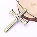 Yuoos Anime A Piece Necklace Dracule Mihawk Cross Sword Pendent Necklace Choker Cosplay for B