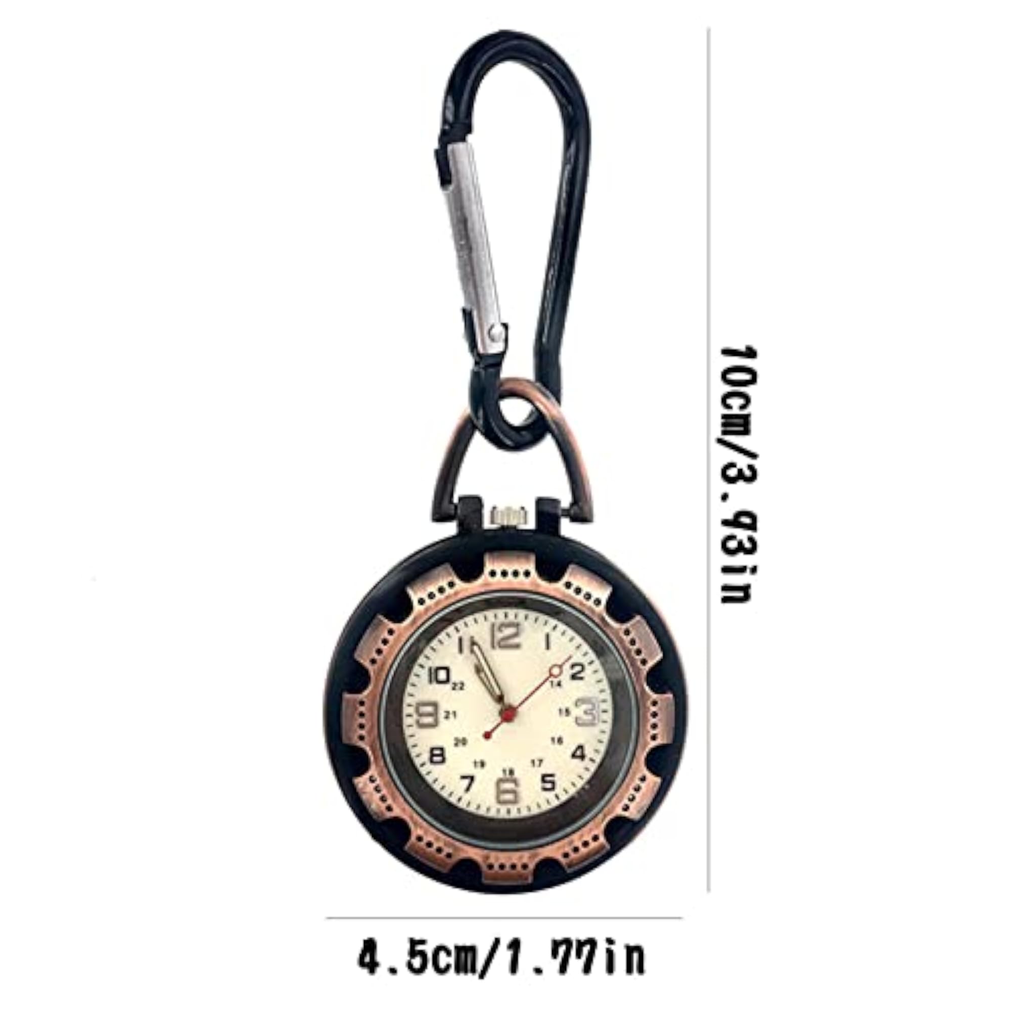 Clip On Belt Pocket Watch for Men