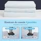 CloudÉtoile Nackenkissen Kopfkissen Memory Foam – Ergonomisches Seitenschläferkissen Nackenstützkissen Memory-Schaum Kissen