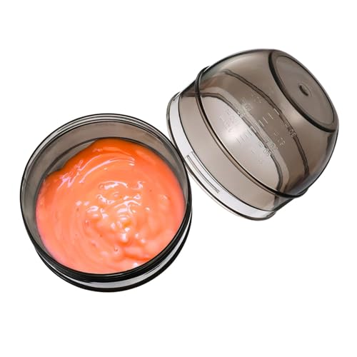 COLLBATH Tazón Medidor Para Tinte De Cabello Coctelera Profesional De PP Con Escala Precisa Para Mezcla Uniforme Salones Y Uso Doméstico
