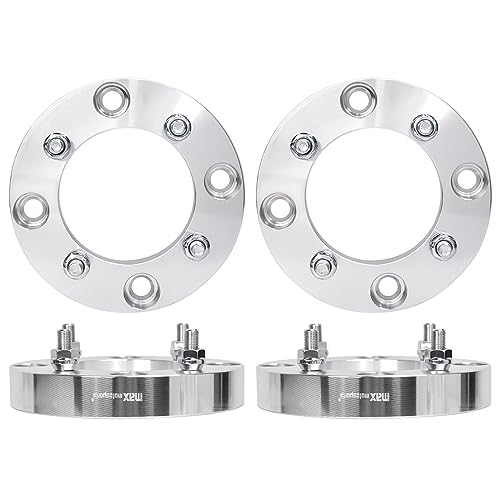Max Motosports 4pcs 1.25 4x156 to 4x137 ATV Wheel Adapters Spacers with 12x1.25 Studs compatible with Polaris & Yamaha