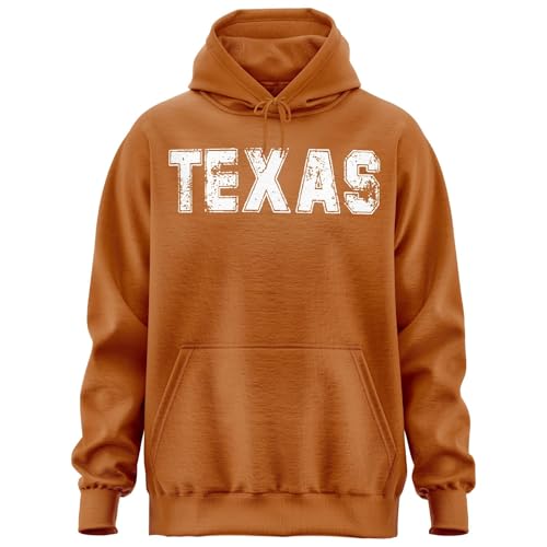 Texas Hoodie for Men, Unisex Style Mens Womens Hooded Sweatshirt, Gameday Apparel Sports