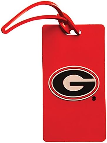 NCAA University of Georgia Bulldogs Rubber PVC Luggage Bag Tag