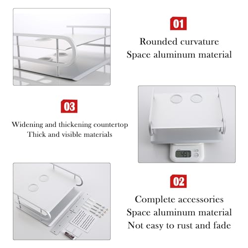 Solution de rangement pour cinéma maison et étagère murale en aluminium