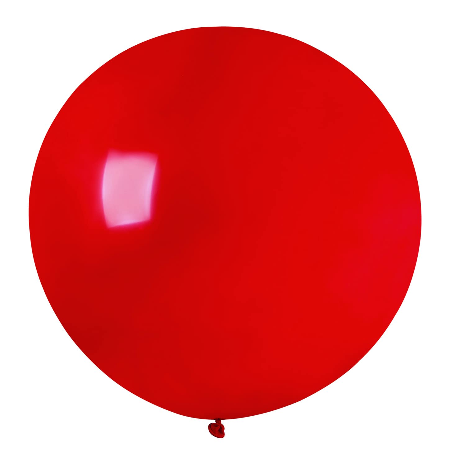 Zestaw 10 balonów maxi z naturalnego lateksu najwyższej jakości G40 (Ø 100 cm, czerwone
