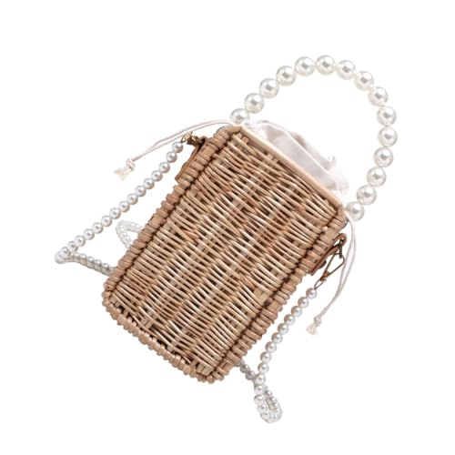 Sac en paille tissée femme pour voyage et escapades estivales chic