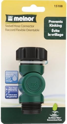 Melnor 15108 Swivel Connector Hose, Green image 5