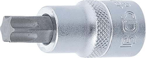 BGS 4375 | Punta de vaso | entrada 12,5 mm (1/2') | perfil en T (para Torx) T55