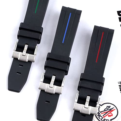 Bracelet montre 20mm silicone agate de haute qualité durable et étanche - 2