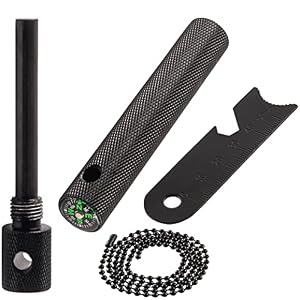 EVEREST FITNESS Fire Starter Fire Starter Flint for Outdoor Camping Survival Easy Grip