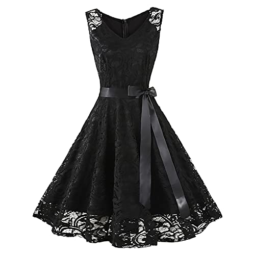 Robe longue en dentelle légère pour femme anti-transpiration sans manches