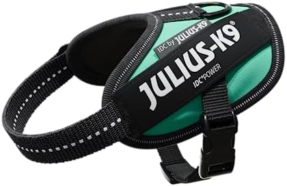 Julius-K9, 16IDC-P-B2, IDC Powerharness, dog harness, Size: Baby 2, Black