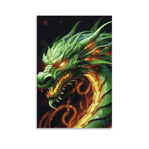 Toile murale dragon chinois pour personnaliser l'ambiance de votre chambre