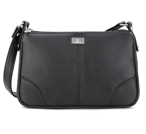 Image of K London Women's Cross Body Sling Bag Genuine Leather Sling Bag for Women - Girls Travel Crossbody Bags with Adjustable Strap - Ladies Shoulder Purse Stylish Handbag