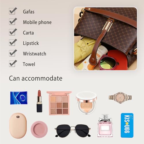 Bolso elegante CORIOS para mujer con patrón de rombos miniatura 6