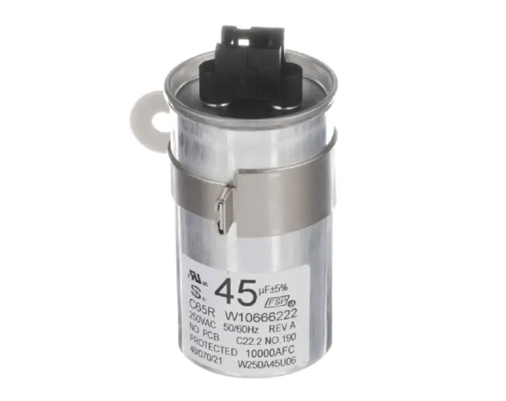 Amazon.com: Generic Fits Whirlpool W250A45U06 Capacitor 45uF