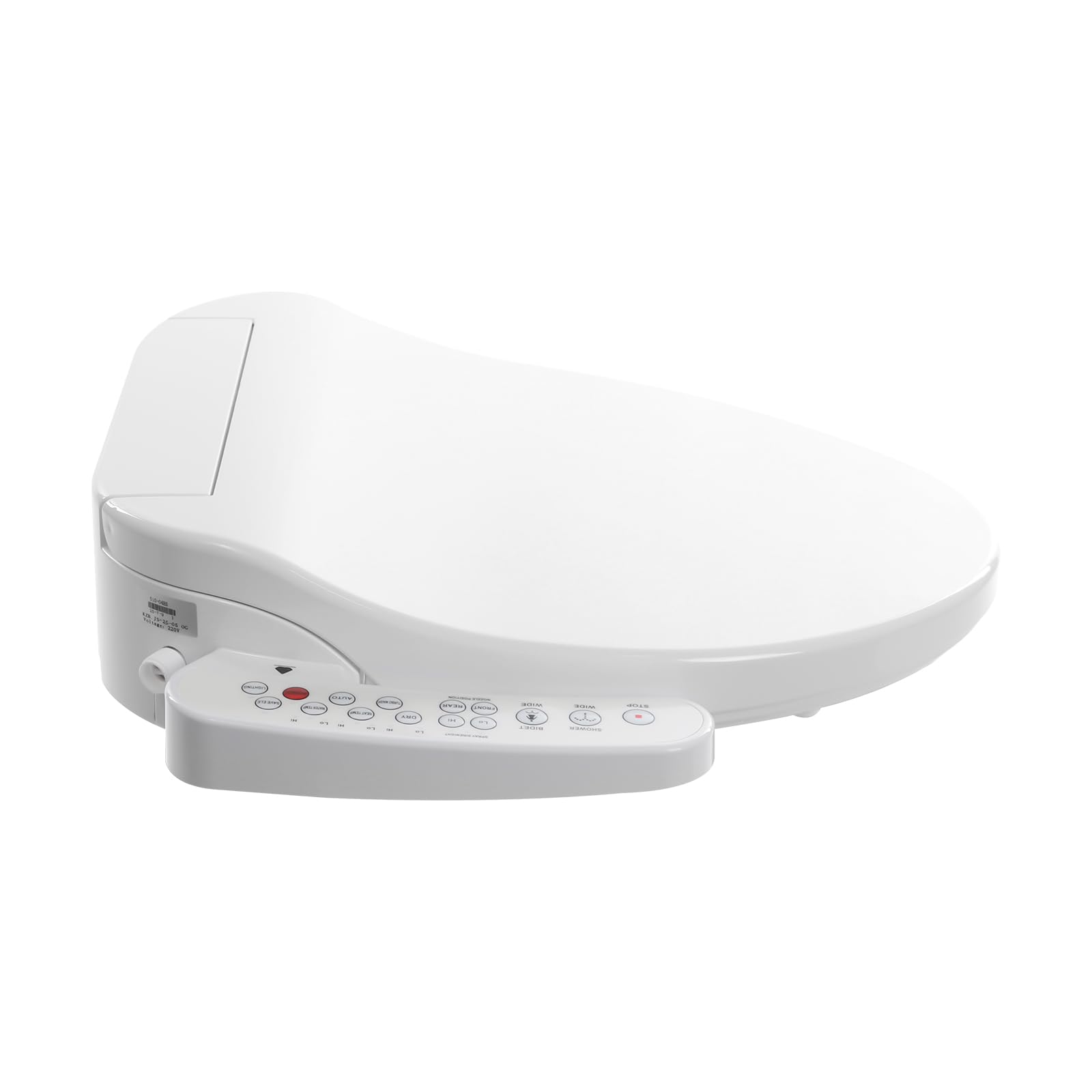 Sedile WC bidet con acqua calda e riscaldamento del sedile, luce notturna