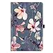 Fintie Case for Samsung Galaxy Tab S10 Lite/ S10 FE/ S9 FE 5G 10.9 Inch/Tab S9 11 Inch with S Pen Holder, Multi-Angle Viewing Protective Cover with Pocket, Auto Sleep/Wake, Blooming Hibiscus