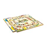 DEQUBE - Juego de Mesa - Tablero Parchís-Oca Madera - Fichas no Incluidas - +6 años (943D00432)