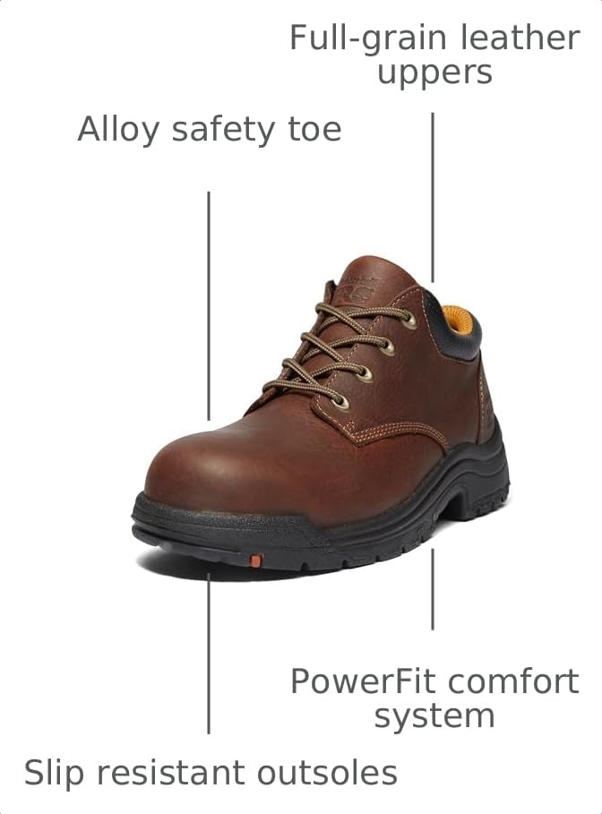Image of Timberland PRO Men's Titan Oxford Alloy Safety Toe Industrial Shoes