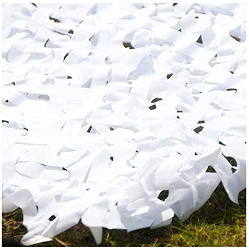 Weiß Camouflage-Tarnnetz,Outdoor Garten Party Dekorationen,Waldtarnnetz-Sonnenschutz-Netz Für Camping,Tarnnetz…