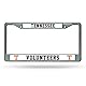 Rico Industries NCAA Standard Chrome Kennzeichenrahmen, Tennessee Volunteers, 15,2 x 31,1 cm
