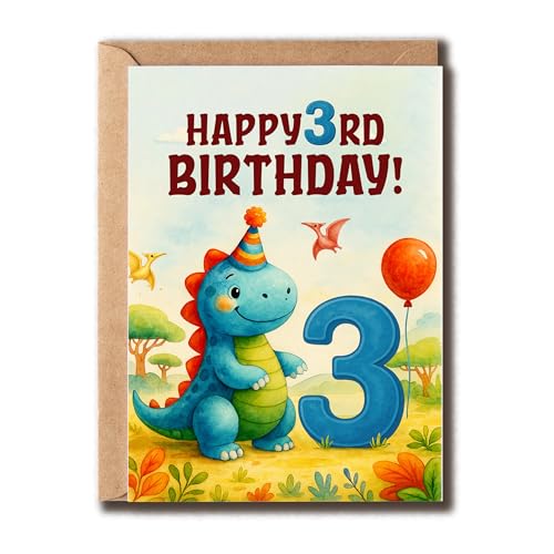XGLDesigns Happy 3Rd Birthday J[h - 킢p[eB[A - q̂߂̒âjJ[h - j̎qA̎qւ̃MtgB
