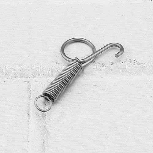 Image of The Lord of the Tools 30Pcs Spring Hook Cage Spring Cage Door Hooks Iron Spring Wire Latch Hook Cage Door Fixing Tools for Chickens Pigeons Rabbits 75mm