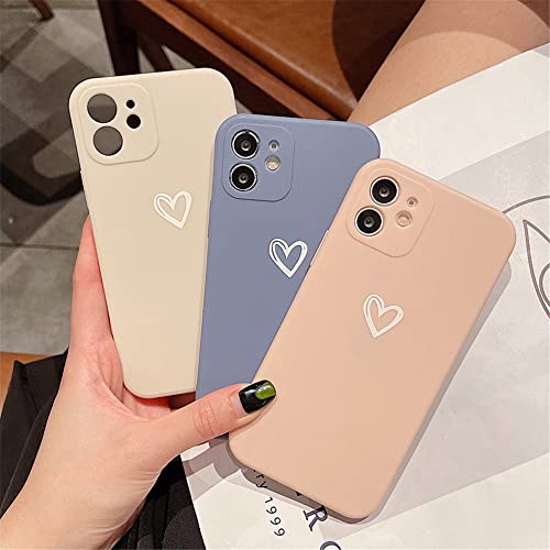 Coque iPhone 13 Pro Max cœur blanc : le cadeau idéal
