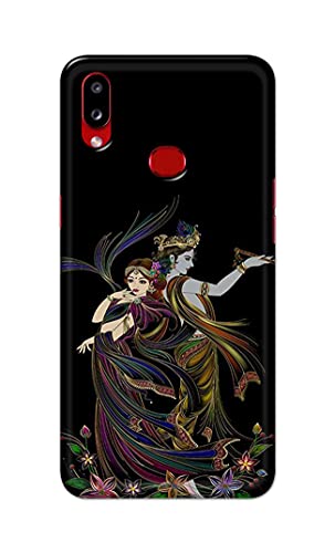 Image of Lord Radha and Krishna Hard Back Case Cover for Samsung Galaxy A10s / Samsung M01s, SM-A107F / DS, SM-A107M / DS Back Cover -(J5) VNS2223