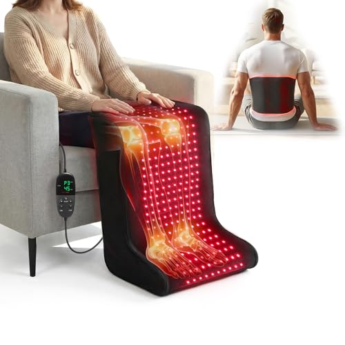 Red Light Therapy Mat with Pulse Mode and Timer