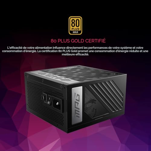 MSI MPG A850G PCIE5 - vue 5