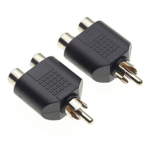 Cinch Kabel AUDIO PREMIUM Vergoldete Stecker 2x Cinch Stecker / Stecker 20m