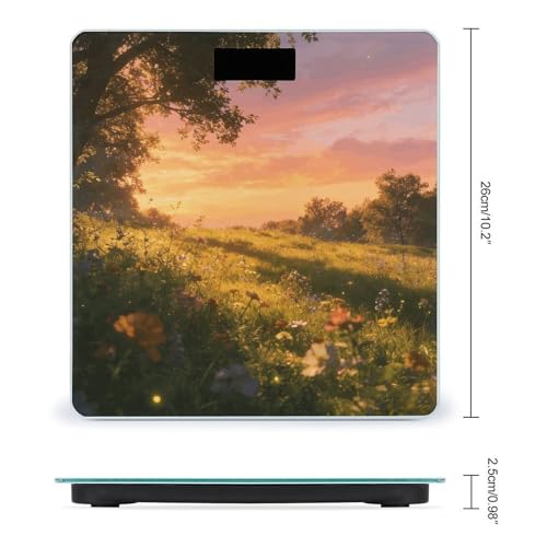 Báscula digital Golden Twilight Fields hasta 180 kg miniatura 2