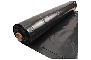 Rocky Mountain Goods 4 Mil Thick Plastic Sheeting for Heavy-Duty Use