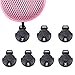 Andux 4pcs/Pack Long Neck Golf Hybrid Club Head Covers Dial No. Tag CTMT-02 Pink
