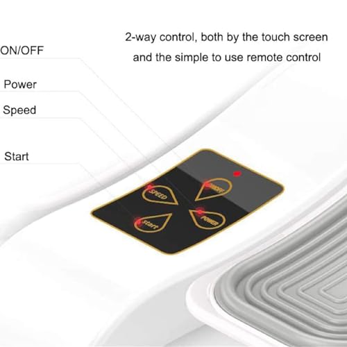 Ejercitador de piernas eléctrico 4 niveles con control remoto miniatura 2