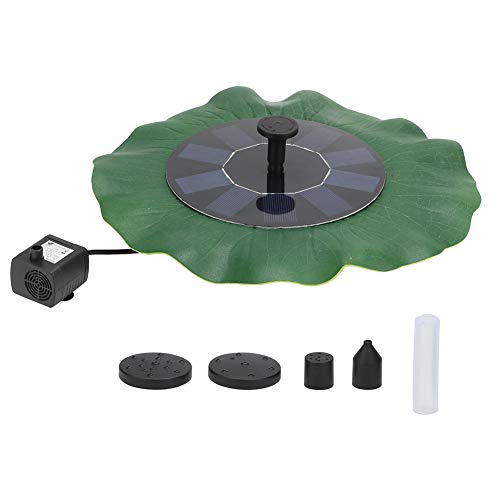 XHTLLO Solar Water Fountain Pump, Floatsing Landslide