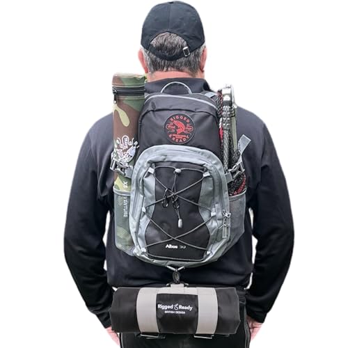 Travel Unhooking Mat for Bigger Fish. Super Compact and Light, Easy Carry, Big Landing Mat 110 x 53 cm (3' 5" x 2' 3"), Folded 30 x 12 cm (12” x 4 ½”) - Image 6